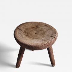 Rustic Farmer s Stool in original condition 1900s - 3402015