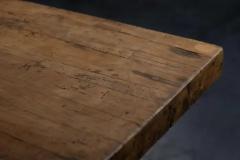 Rustic Farmhouse Dining Table France 1950s - 4117333