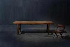 Rustic Farmhouse Dining Table France 1950s - 4117362