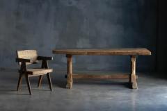 Rustic Farmhouse Dining Table France Early 20th Century - 3946763