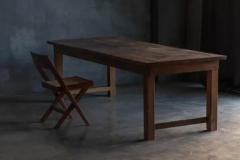 Rustic Farmhouse Dining Table France Early 20th Century - 3950000