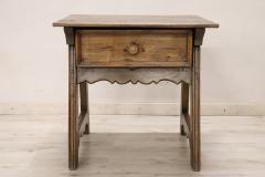 Rustic Fir and Oak Wood Antique Mountain Nightstand or Side Table - 3445637