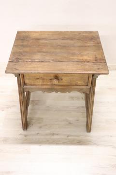 Rustic Fir and Oak Wood Antique Mountain Nightstand or Side Table - 3445640