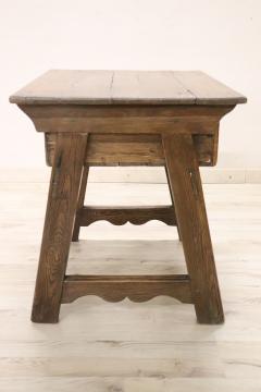 Rustic Fir and Oak Wood Antique Mountain Nightstand or Side Table - 3445642