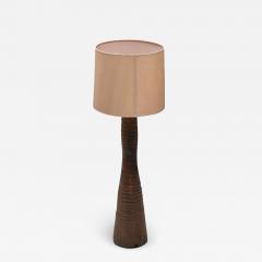 Rustic Floor Lamp with ceramic base 1940s - 2561506
