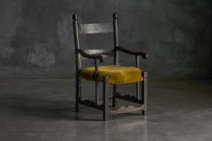 Rustic Folk Art Armchair France 19th Century - 4401979