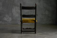 Rustic Folk Art Armchair France 19th Century - 4401984