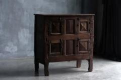 Rustic Folk Art Cabinet France 19th Century - 3974561