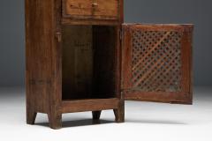 Rustic Folk Art Cabinet France 19th Century - 4245522