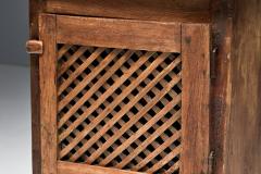 Rustic Folk Art Cabinet France 19th Century - 4245523