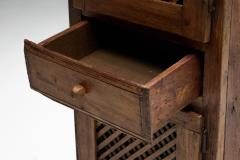 Rustic Folk Art Cabinet France 19th Century - 4245531