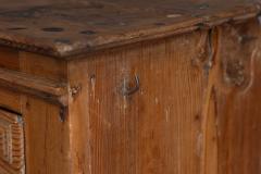 Rustic Folk Art Carved Cabinet 19th Century - 4810437