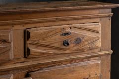 Rustic Folk Art Carved Cabinet 19th Century - 4810441