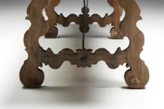 Rustic Folk Art Trestle Table Spain 19th Century - 3670230