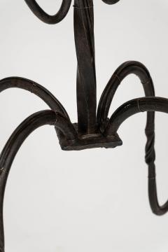 Rustic Four Arm Forged Iron Chandelier - 4248473