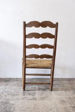 Rustic French Ladder Back Armchair - 1713606