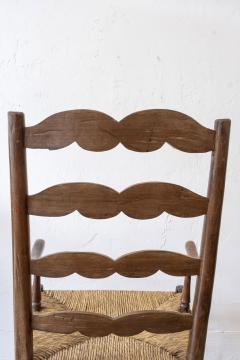 Rustic French Ladder Back Armchair - 1713607