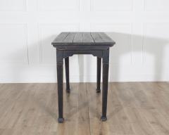 Rustic French Painted Console Table with Square Legs circa 1910 - 4223196