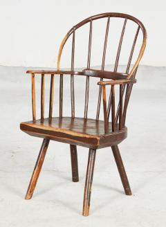 Rustic Hoop Back Welsh Windsor Armchair - 3784287