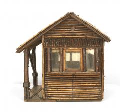 Rustic Log Cabin Model - 4199176