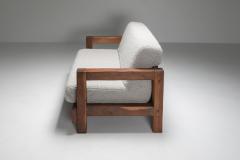 Rustic Modern Primitive Sofa in Boucl 1960s - 1931237