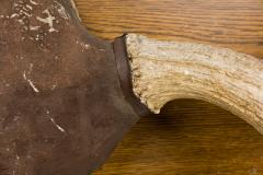 Rustic Moose Antler and Wood Wall Plaque - 4666607