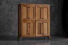 Rustic Oak Bakery Cabinet Europe 20th Century - 4577763