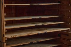 Rustic Oak Bakery Cabinet Europe 20th Century - 4577795