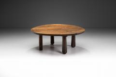 Rustic Oak Coffee Table Europe 1950s - 3886841