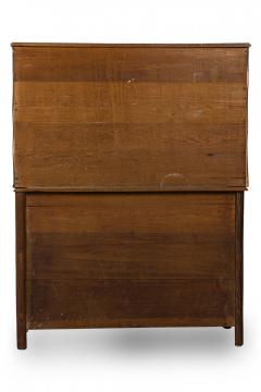 Rustic Old Hickory Wooden Two Part Kitchen Hutch - 4633833