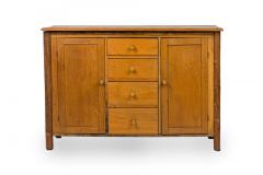 Rustic Old Hickory Wooden Two Part Kitchen Hutch - 4633835