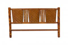 Rustic Old Hickory Woven Full Size Bed - 4272258