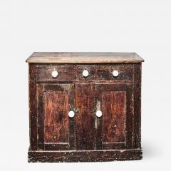 Rustic Painted Cabinet - 1636412