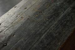 Rustic Painted Pine Storage Chest France Early 20th Century - 4541707