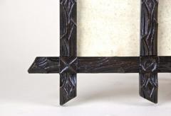 Rustic Photo Frame Black Forest Hand Carved Austria circa 1880 - 3483889