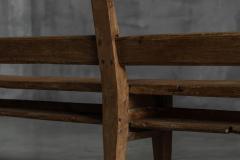 Rustic Pine Bench France circa 1900 - 4606632