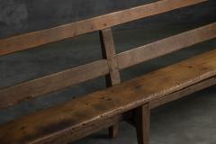 Rustic Pine Bench France circa 1900 - 4606721