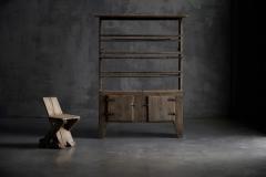 Rustic Primitive Cabinet France 19th Century - 4437398