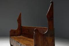 Rustic Primitive Farmhouse Bench Spain 18th Century - 3862041