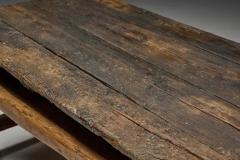 Rustic Primitive Working Bench France Early 19th Century - 3877024