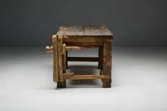 Rustic Primitive Working Bench France Early 19th Century - 3877033