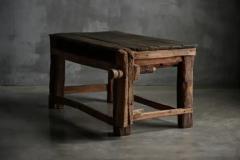 Rustic Primitive Working Bench France Early 19th Century - 3877059