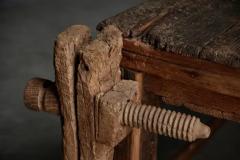 Rustic Primitive Working Bench France Early 19th Century - 3877068