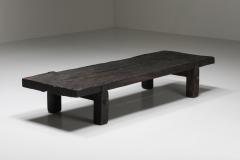 Rustic Rectangle Coffee Table 1940s - 2411245