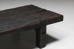 Rustic Rectangle Coffee Table 1940s - 2411290