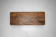 Rustic Solid Wood Coffee Table with Cross Legs France 19th Century - 4174439