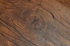 Rustic Solid Wood Coffee Table with Cross Legs France 19th Century - 4174440