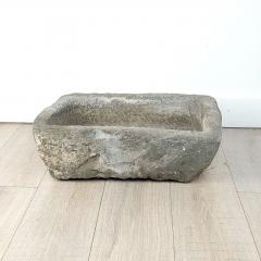 Rustic Stone Water Basin China or Japan 19th century - 3531086