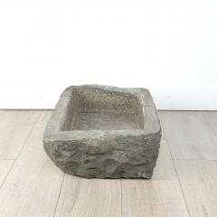 Rustic Stone Water Basin China or Japan 19th century - 3531088