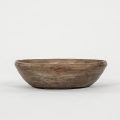 Rustic Swedish Ribbed Walnut Dough Bowl - 3350106